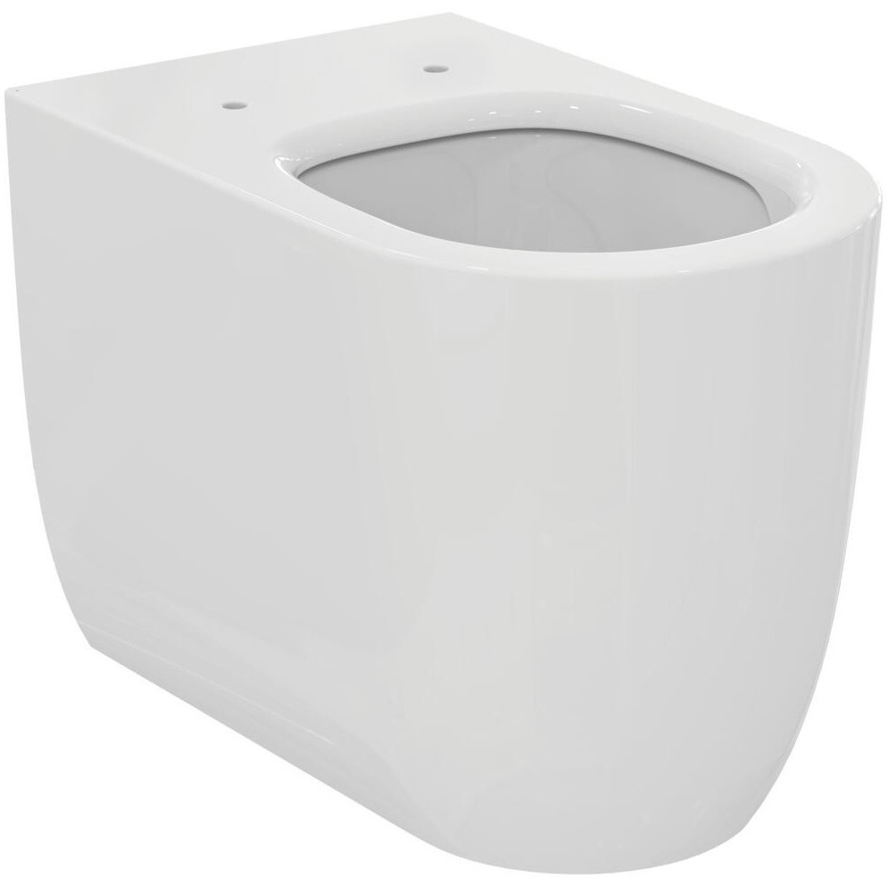 VAS WC BLEND CURVE BTW AQUABLADE PENTRU REZERVOR INCASTRAT 56.5X36, FIXARE COMPLET ASCUNSA